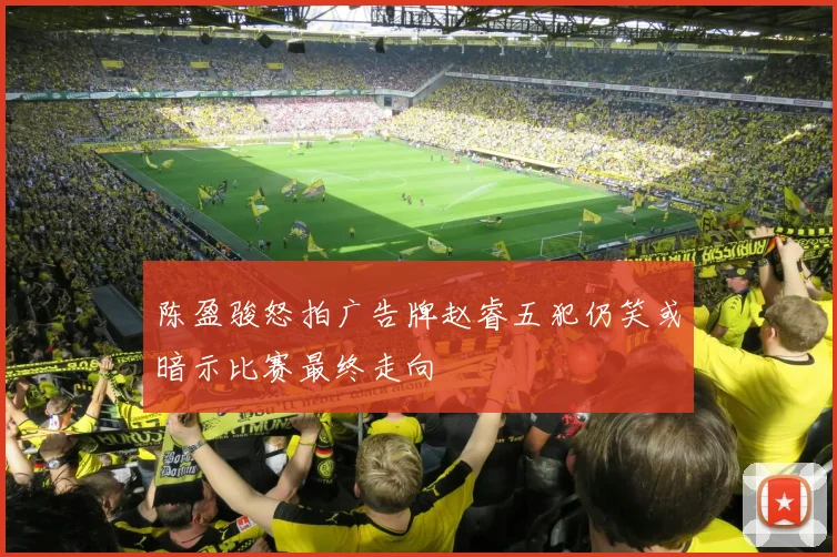 陈盈骏怒拍广告牌赵睿五犯仍笑或暗示比赛最终走向